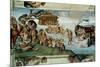 The Sistine Chapel; Ceiling Frescos after Restoration-Michelangelo Buonarroti-Mounted Giclee Print