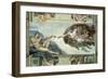 The Sistine Chapel: Creation of Adam, 1510-Michelangelo Buonarroti-Framed Giclee Print