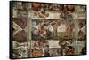 The Sistine Chapel: The Fall-Michelangelo Buonarroti-Framed Stretched Canvas