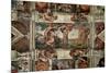 The Sistine Chapel: The Fall-Michelangelo Buonarroti-Mounted Giclee Print