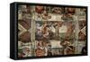 The Sistine Chapel: The Fall-Michelangelo Buonarroti-Framed Stretched Canvas