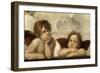 The Sistine Madonna (Detail)-Raphael-Framed Giclee Print