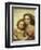 The Sistine Madonna, Madonna and Child with Pope Sixtus II and Saint Barbara, C. 1512-Raphael-Framed Giclee Print