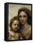 The Sistine Madonna-Raphael-Framed Stretched Canvas