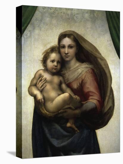 The Sistine Madonna-Raphael-Stretched Canvas