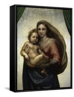 The Sistine Madonna-Raphael-Framed Stretched Canvas