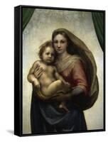 The Sistine Madonna-Raphael-Framed Stretched Canvas