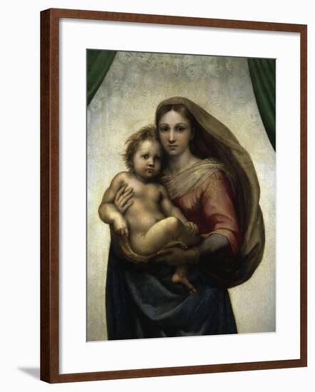 The Sistine Madonna-Raphael-Framed Giclee Print