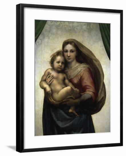 The Sistine Madonna-Raphael-Framed Giclee Print