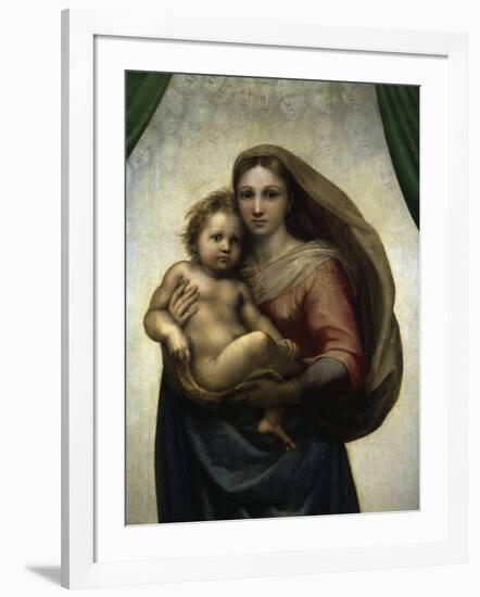 The Sistine Madonna-Raphael-Framed Giclee Print