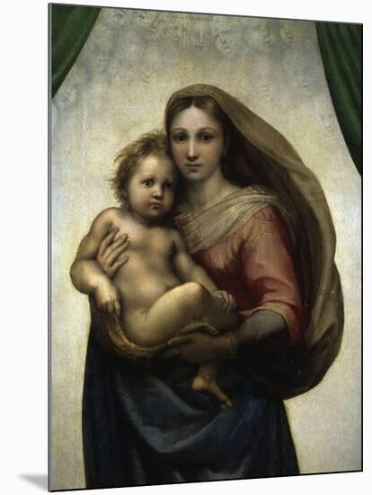 The Sistine Madonna-Raphael-Mounted Giclee Print