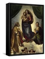 The Sistine Madonna-Raphael-Framed Stretched Canvas