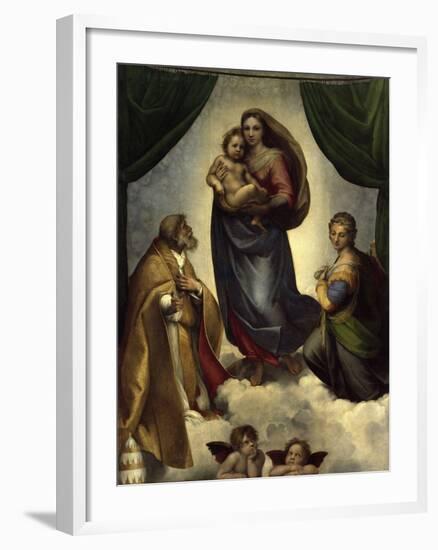 The Sistine Madonna-Raphael-Framed Giclee Print