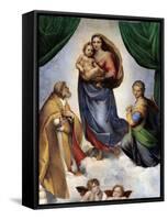 The Sistine Madonna-Raphael-Framed Stretched Canvas