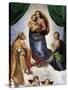 The Sistine Madonna-Raphael-Stretched Canvas