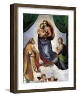 The Sistine Madonna-Raphael-Framed Giclee Print