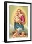 The Sistine Madonna-Raphael-Framed Premium Giclee Print