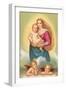 The Sistine Madonna-Raphael-Framed Premium Giclee Print