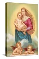 The Sistine Madonna-Raphael-Stretched Canvas