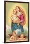 The Sistine Madonna-Raphael-Framed Giclee Print