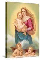 The Sistine Madonna-Raphael-Stretched Canvas