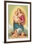 The Sistine Madonna-Raphael-Framed Giclee Print