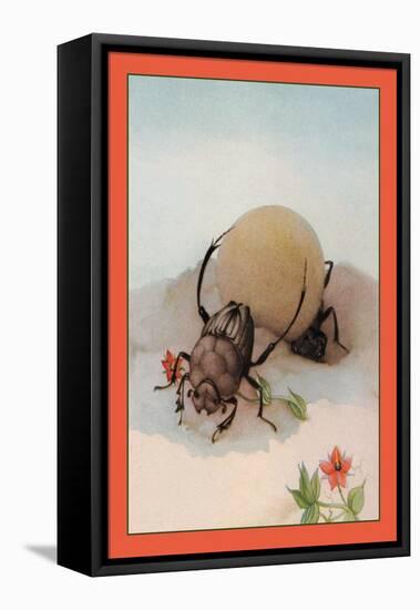 The Sisyphus-Edward Detmold-Framed Stretched Canvas