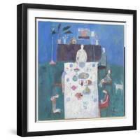 The Sit Down Meal, 2004-Susan Bower-Framed Giclee Print