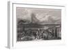 The Site of Pompeii-J Havell-Framed Art Print