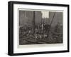 The Site of the Bazaar Immediately after the Disaster-null-Framed Giclee Print