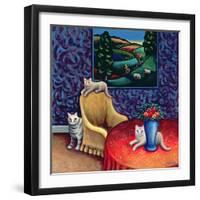 The Sitting Room-Jerzy Marek-Framed Giclee Print