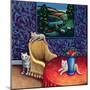 The Sitting Room-Jerzy Marek-Mounted Giclee Print