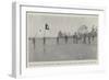 The Situation in the Philippines, American Signal Corps Laying a Telegraph Line under Fire-null-Framed Giclee Print