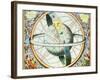 The Situation of the Earth in the Heavens-Andreas Cellarius-Framed Giclee Print