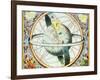 The Situation of the Earth in the Heavens-Andreas Cellarius-Framed Giclee Print