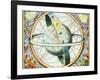 The Situation of the Earth in the Heavens-Andreas Cellarius-Framed Giclee Print