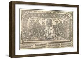 The Six Children of Philip the Handsome, C. 1523-Jan van Nieulandt-Framed Giclee Print