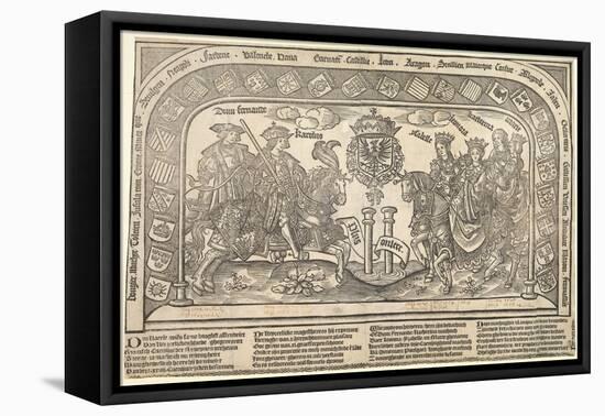 The Six Children of Philip the Handsome, C. 1523-Jan van Nieulandt-Framed Stretched Canvas