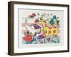 The Six Friends of Spring, C.1980S-null-Framed Giclee Print