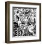 The Six Swans-Walter Crane-Framed Premium Giclee Print