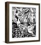 The Six Swans-Walter Crane-Framed Premium Giclee Print