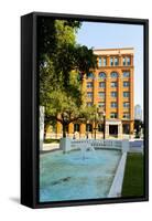 The Sixth Floor Museum at Dealey Plaza, Texas School Book Depository, Dallas, Texas, U.S.A.-Kav Dadfar-Framed Stretched Canvas