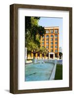 The Sixth Floor Museum at Dealey Plaza, Texas School Book Depository, Dallas, Texas, U.S.A.-Kav Dadfar-Framed Photographic Print