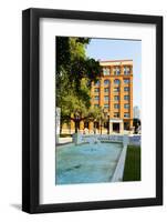 The Sixth Floor Museum at Dealey Plaza, Texas School Book Depository, Dallas, Texas, U.S.A.-Kav Dadfar-Framed Photographic Print