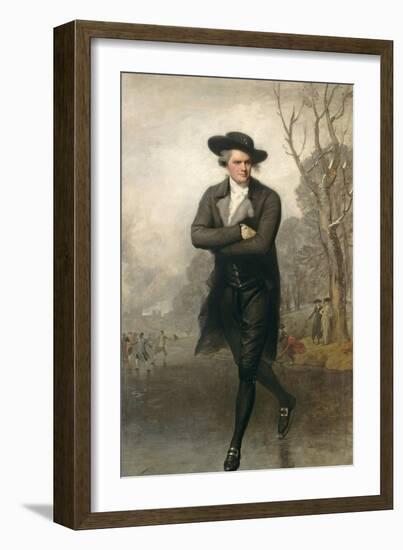 The Skater (Portrait of William Grant), 1782-Gilbert Stuart-Framed Giclee Print