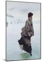 The Skater-Giuseppe De Nittis-Mounted Giclee Print