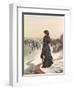 The Skater-Edward John Gregory-Framed Giclee Print