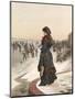 The Skater-Edward John Gregory-Mounted Giclee Print