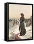 The Skater-Edward John Gregory-Framed Stretched Canvas