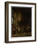 The Skaters: Peasants in an Interior, 1650-Adriaen Jansz. Van Ostade-Framed Giclee Print